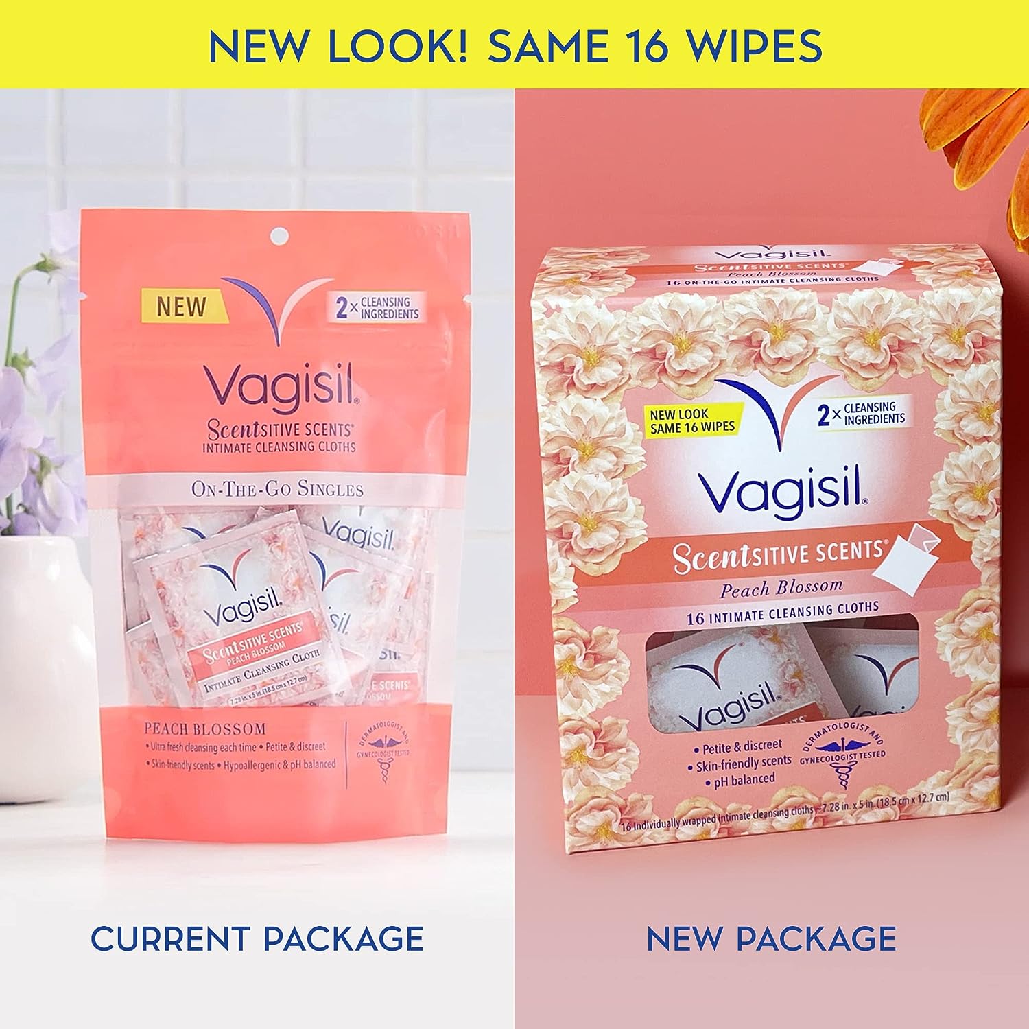 Vagisil Scentsitive Scents On-The-Go Feminine Cleansing Wipes Review
